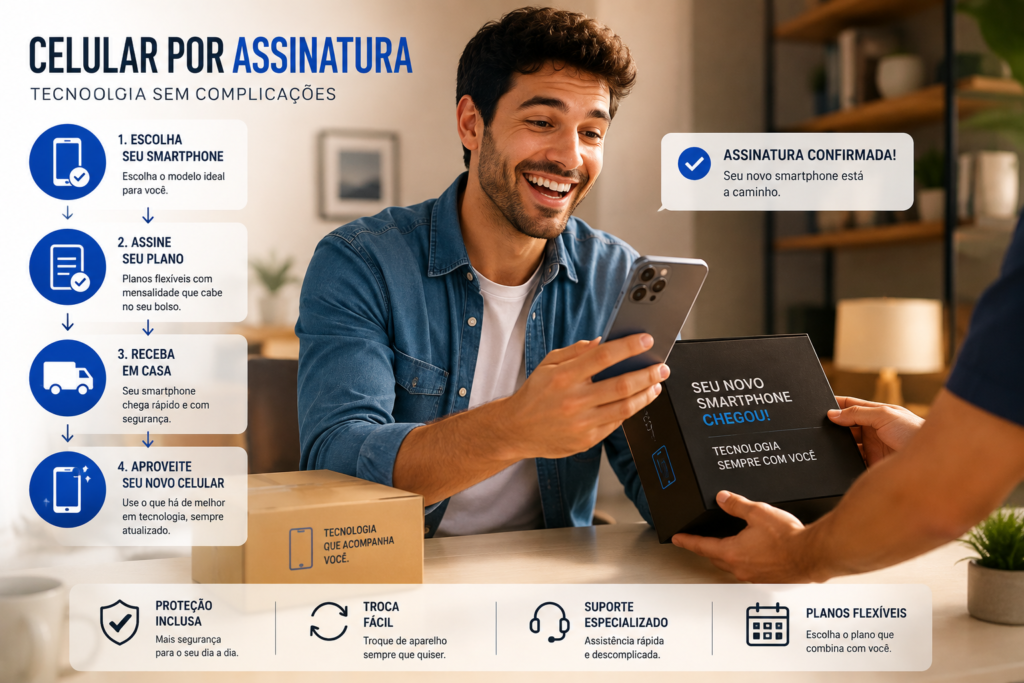 celular por assinatura